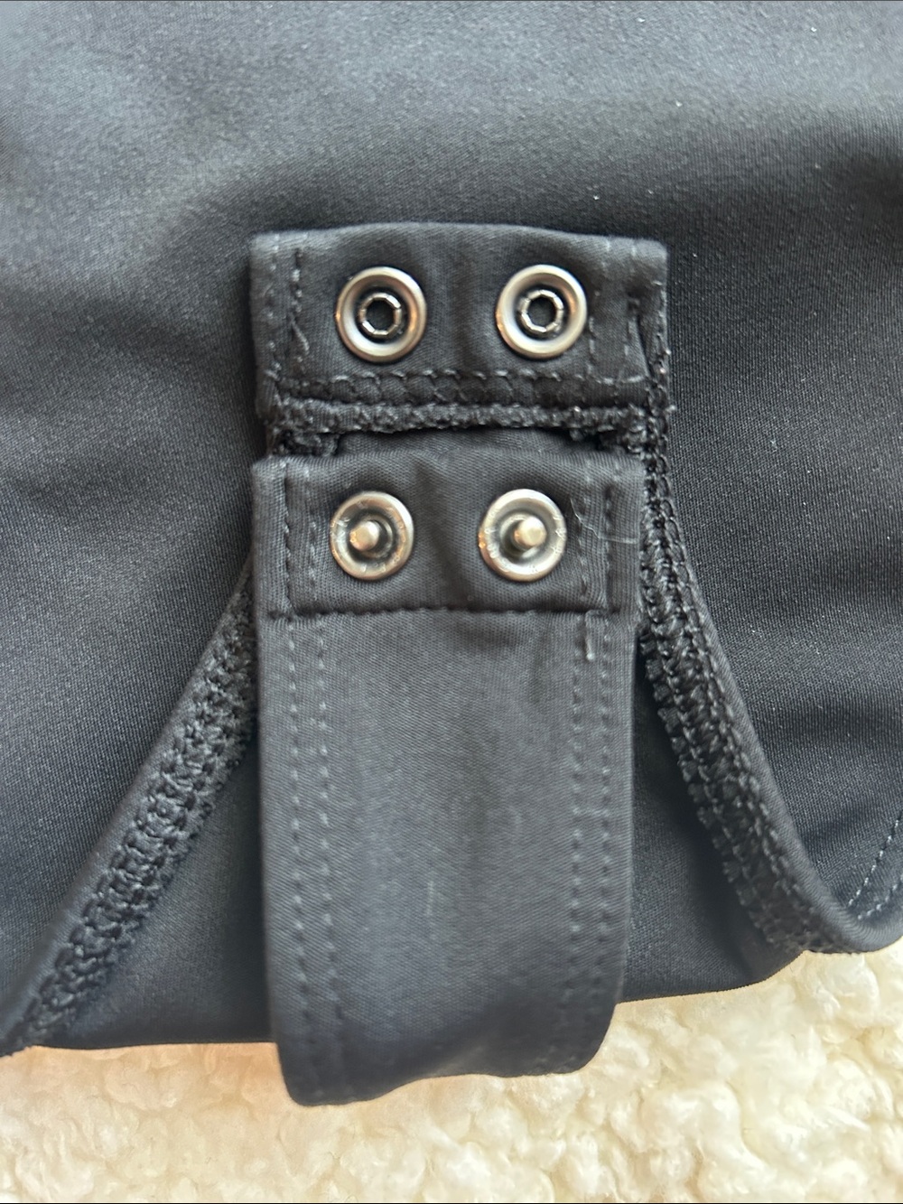 Express Black Sleeveless One-Piece Bodysuit - Picture 4 of 4